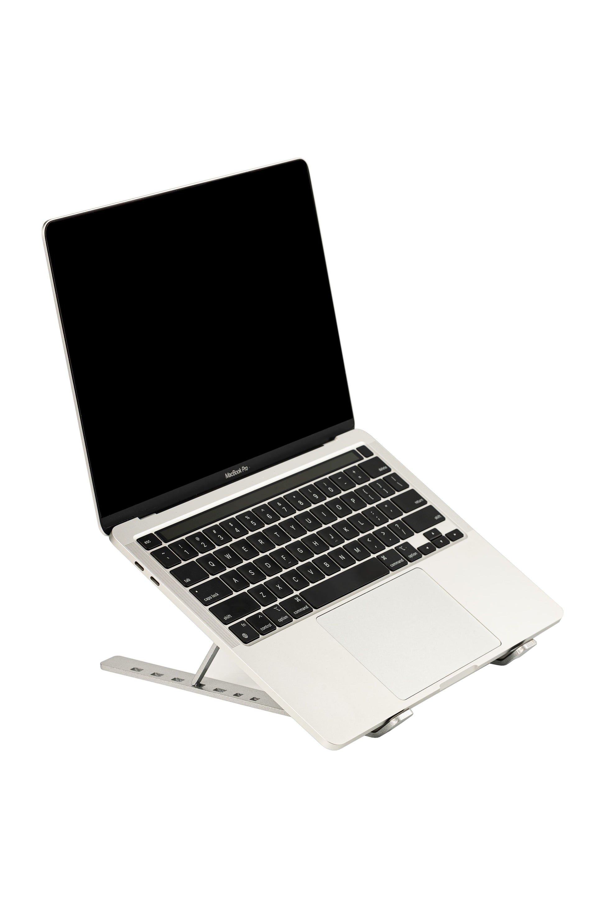 Laptop Stand LS-01 Silver Aluminum - Fornest